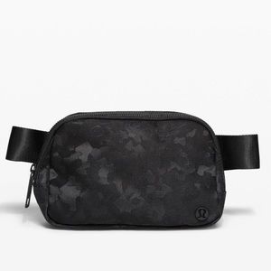 Lululemon Camo Black Everywhere Belt Bag
